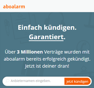 Aboalarm - Das beste Portal zum kündigen